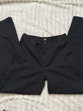Dickies Men’s Black Straight-Leg Chinos